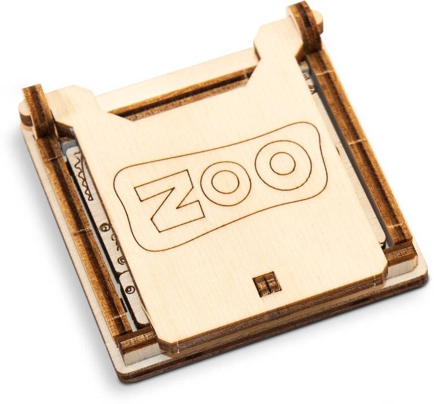WOODEN CITY 3D-Rätselspiel mini Zoo