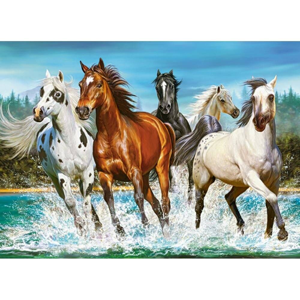 CASTORLAND Puzzle Ruf der Natur 200 Teile
