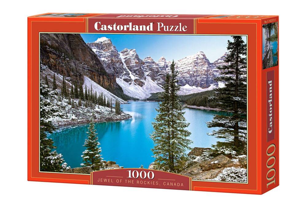 CASTORLAND Puzzle Juwel der Rocky Mountains 1000 Teile