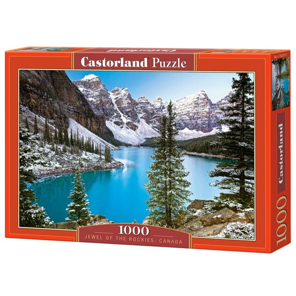 CASTORLAND Puzzle Juwel der Rocky Mountains 1000 Teile