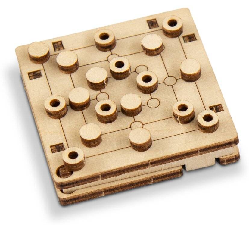 WOODEN CITY 3D-Puzzlespiel Mini Mill