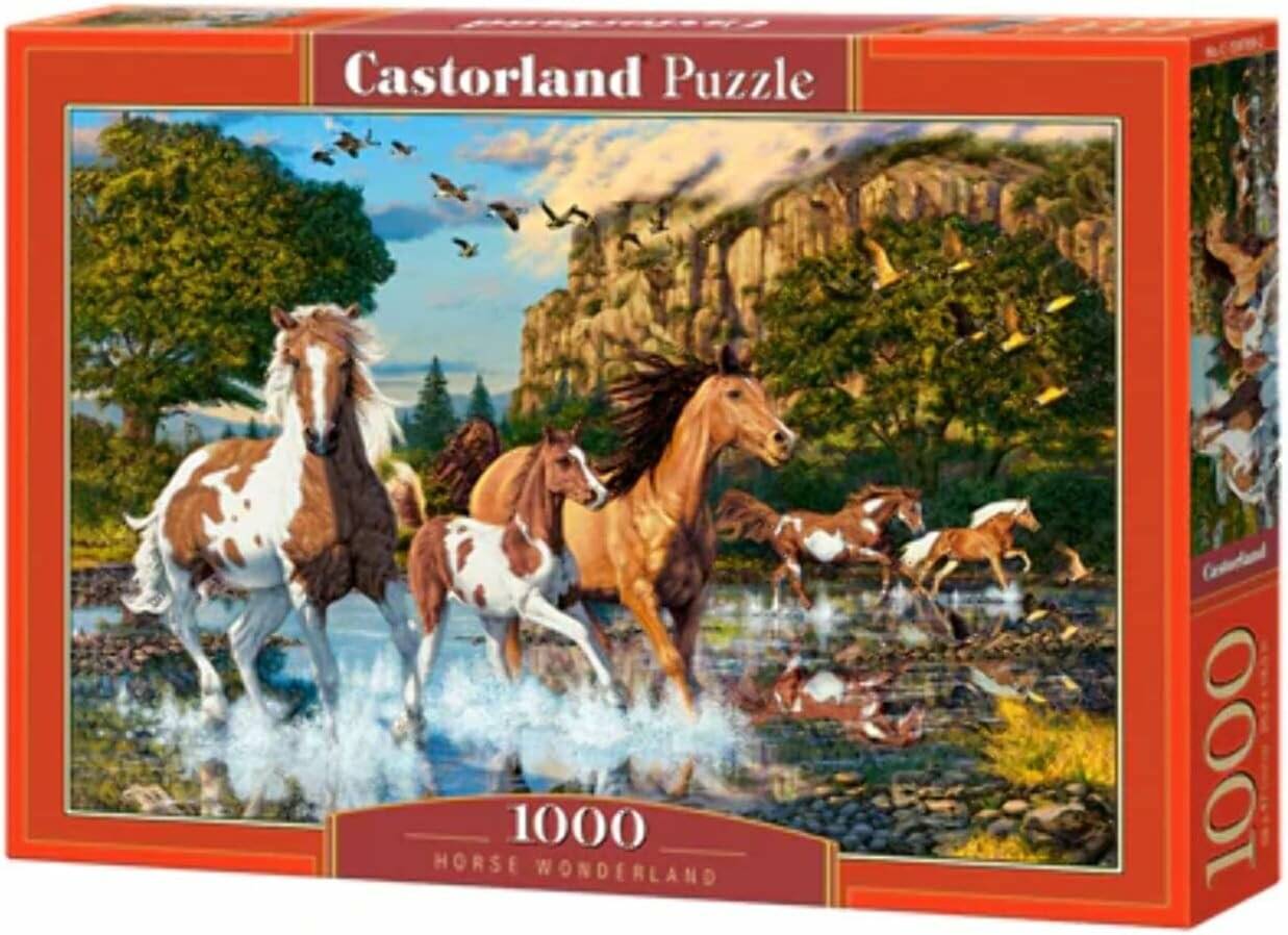 CASTORLAND Puzzle Pferdewunderland 1000 Teile