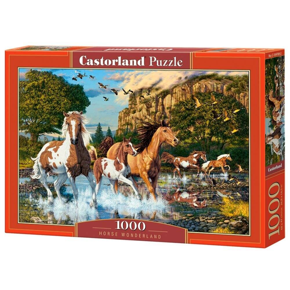 CASTORLAND Puzzle Pferdewunderland 1000 Teile