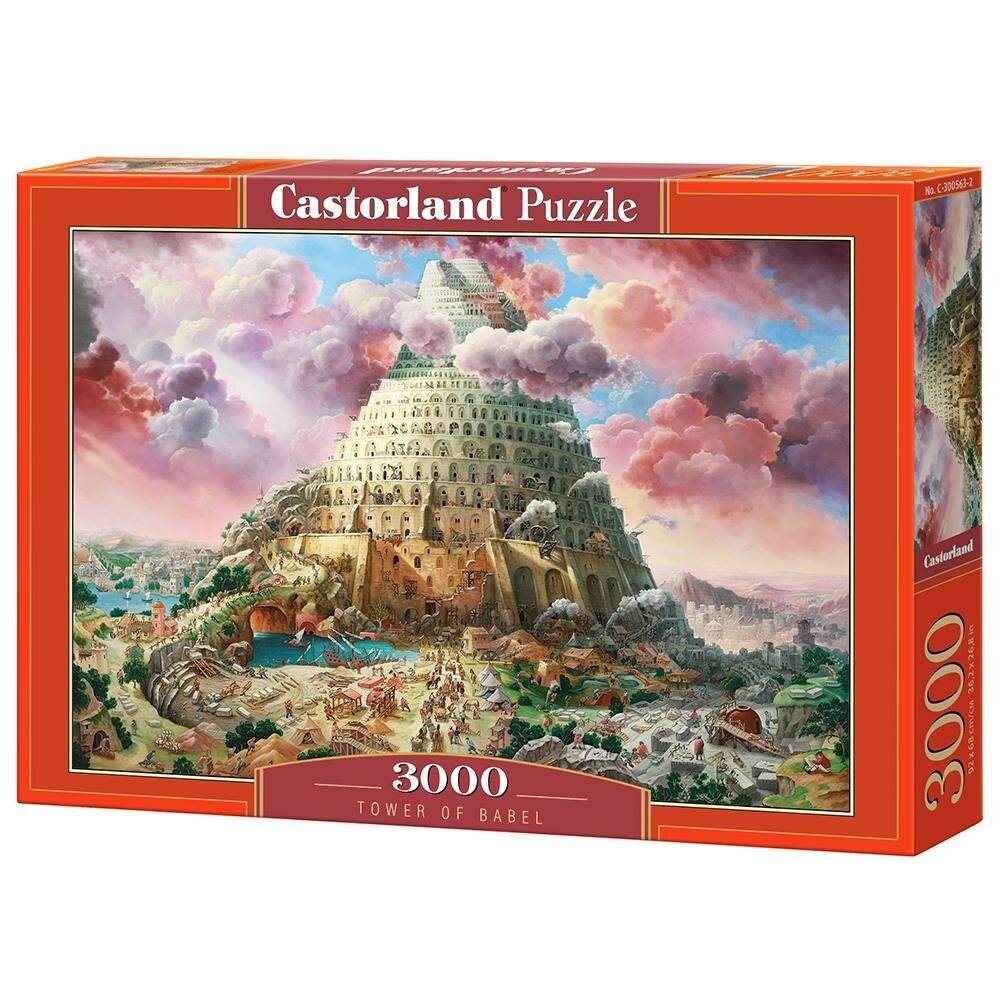 CASTORLAND Puzzle Turm von Babel 3000 Teile