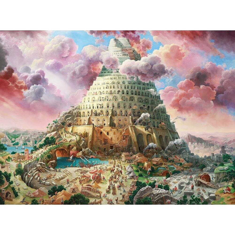 CASTORLAND Puzzle Turm von Babel 3000 Teile