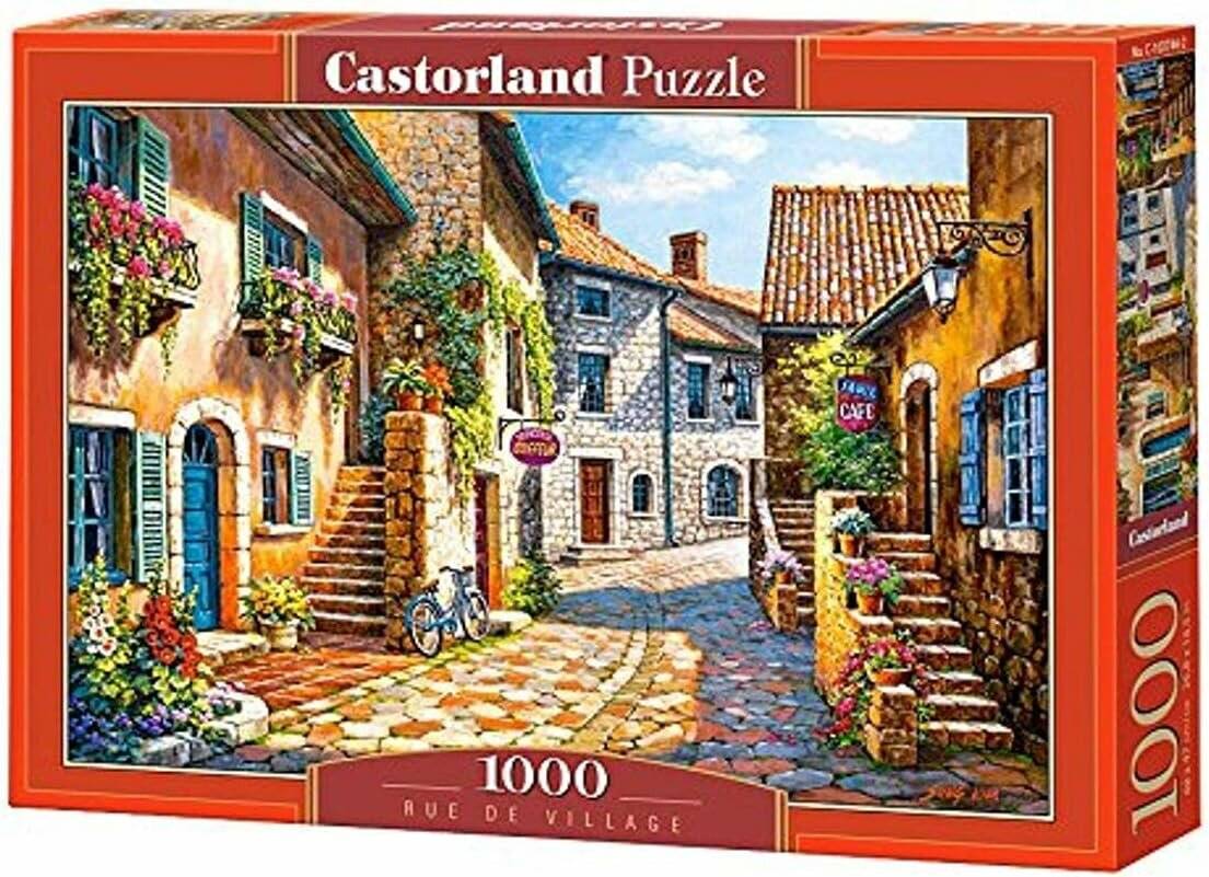 CASTORLAND Puzzle Reise ins Dorf 1000 Teile