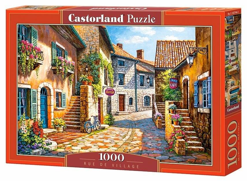 CASTORLAND Puzzle Reise ins Dorf 1000 Teile