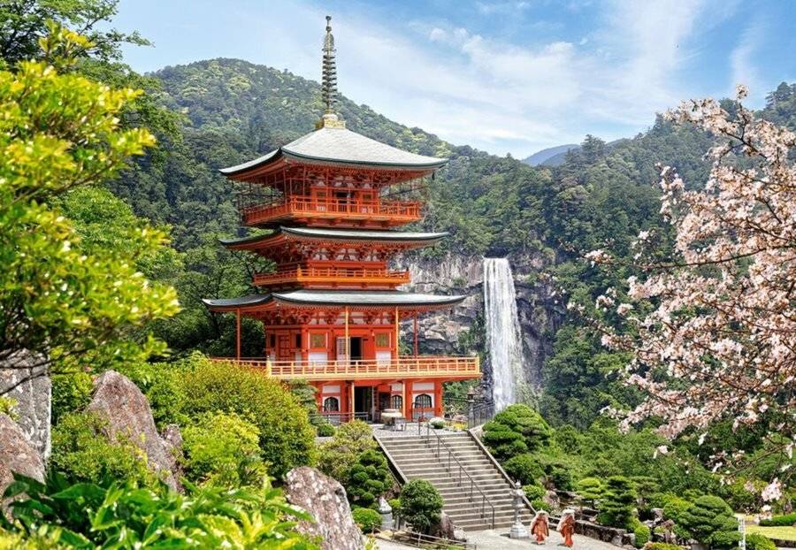 CASTORLAND Puzzle Seiganto-ji-Tempel, Japan 1000 Teile
