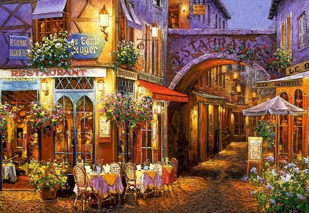 CASTORLAND Puzzle Abend in der Provence 1000 Teile
