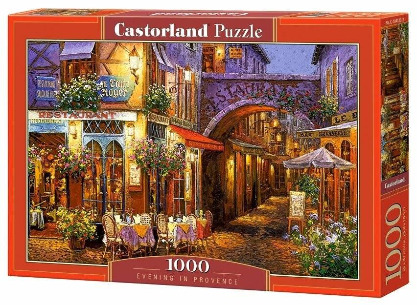 CASTORLAND Puzzle Abend in der Provence 1000 Teile