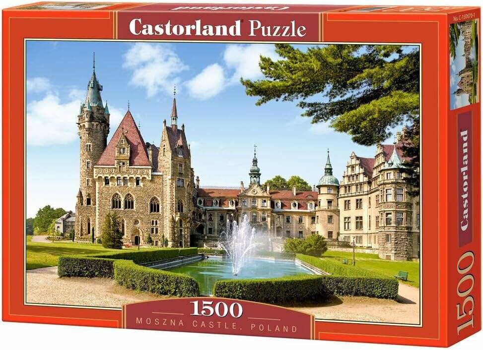 CASTORLAND Puzzle Schloss Moszna, Polen 1500 Teile
