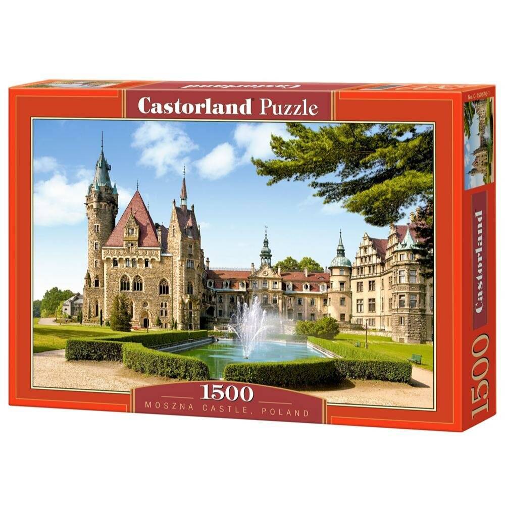 CASTORLAND Puzzle Schloss Moszna, Polen 1500 Teile