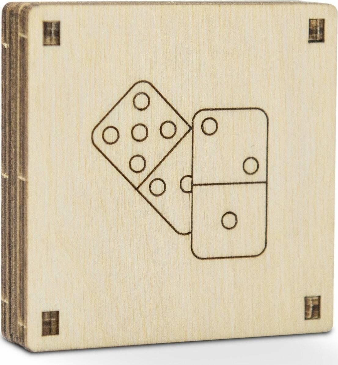 WOODEN CITY 3D Puzzlespiel mini Domino