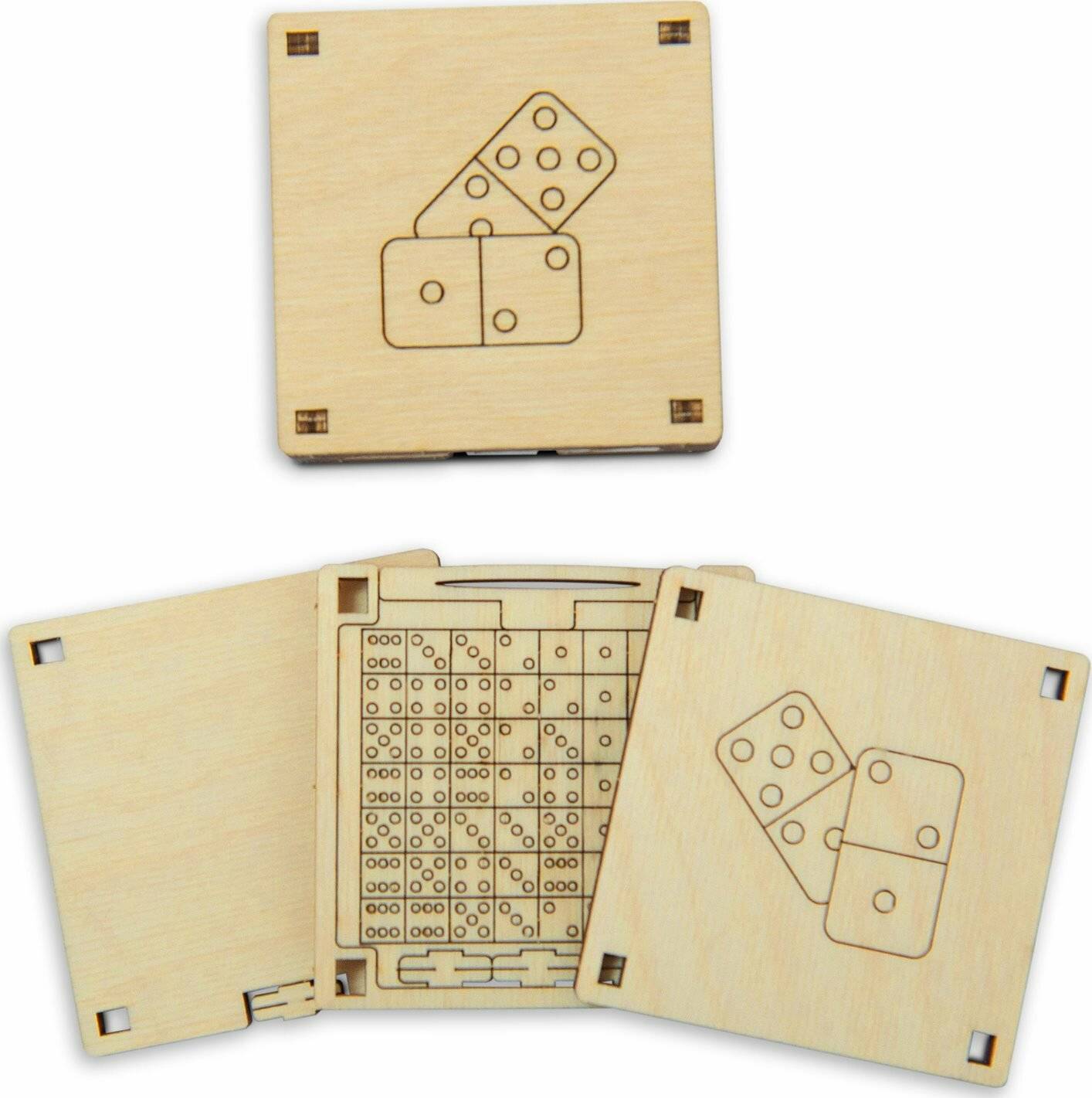 WOODEN CITY 3D Puzzlespiel mini Domino