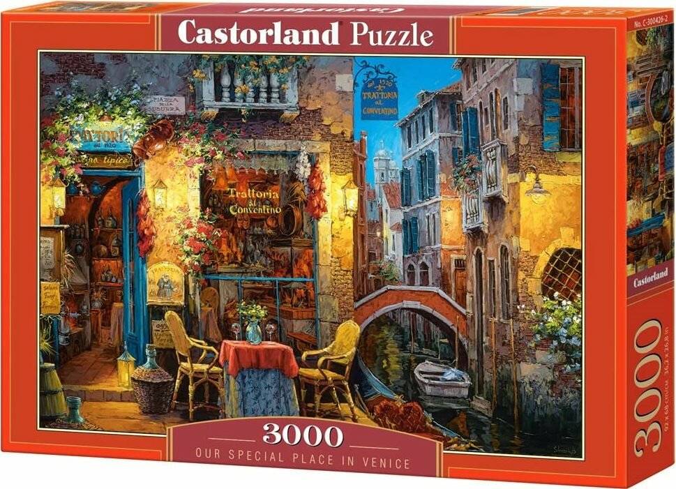 CASTORLAND Puzzle Unser Platz in Venedig 3000 Teile