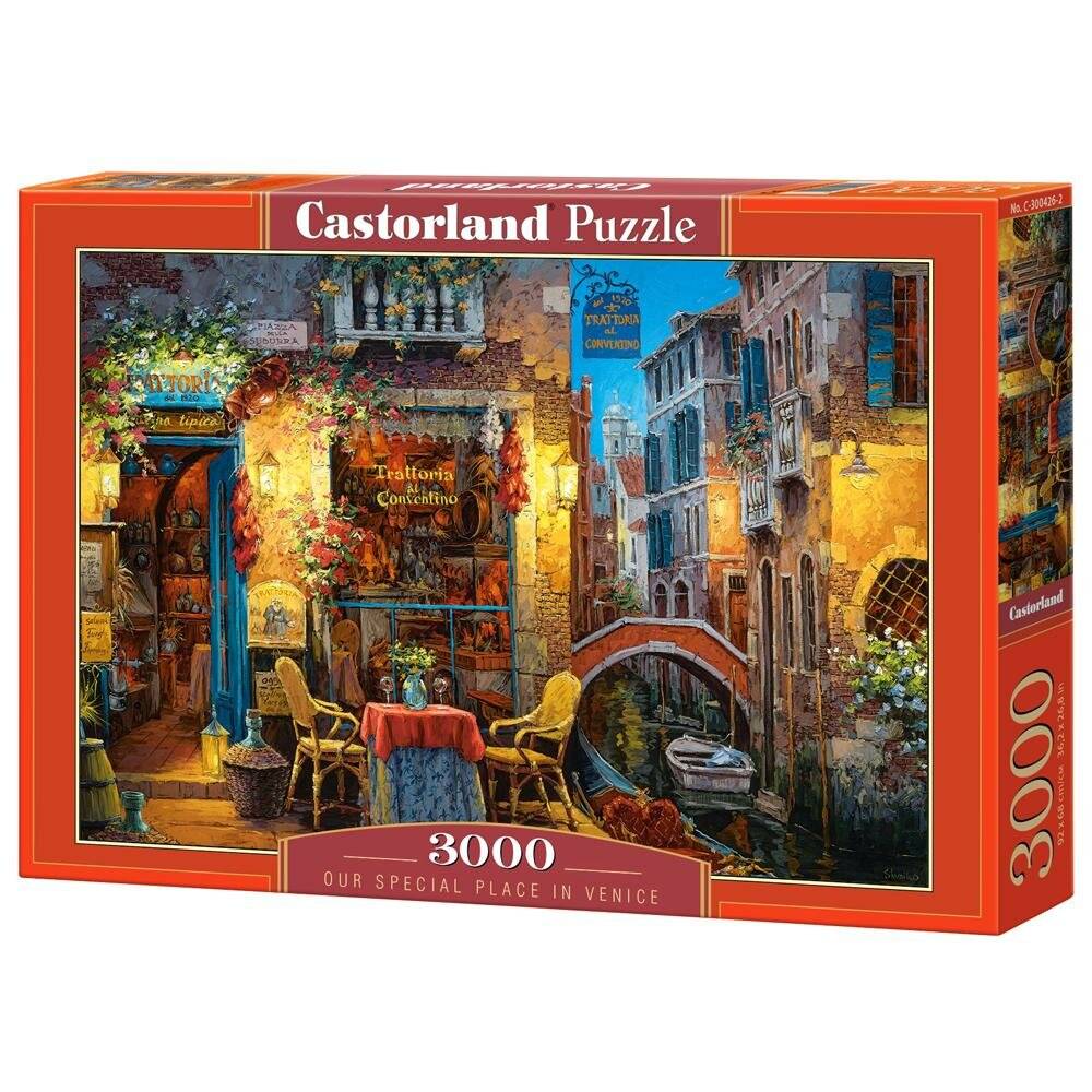CASTORLAND Puzzle Unser Platz in Venedig 3000 Teile