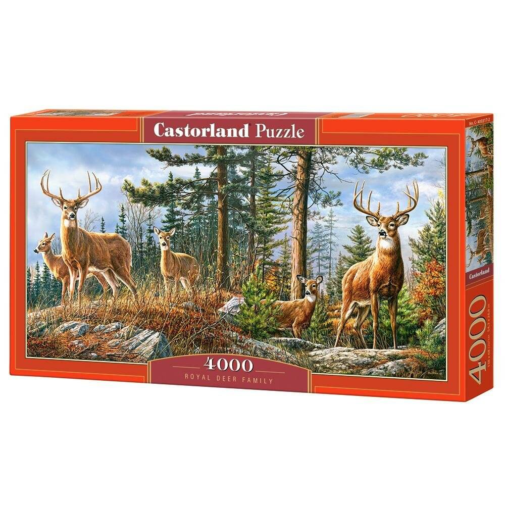 CASTORLAND Puzzle Royal Deer Family 4000 Teile