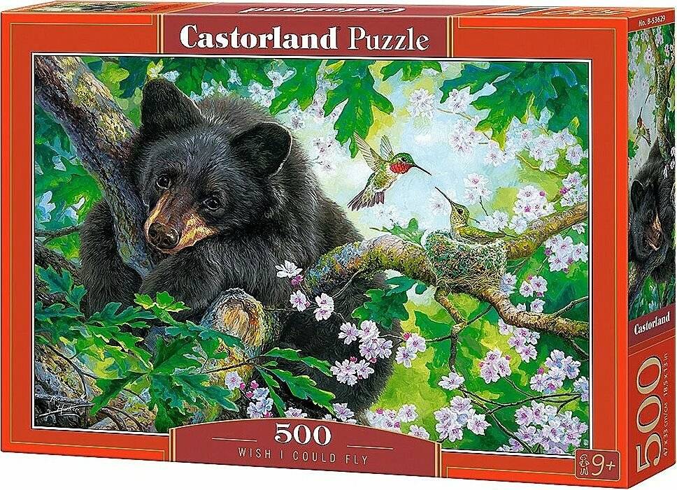 CASTORLAND Puzzle Ich wünschte, ich könnte fliegen 500 Teile