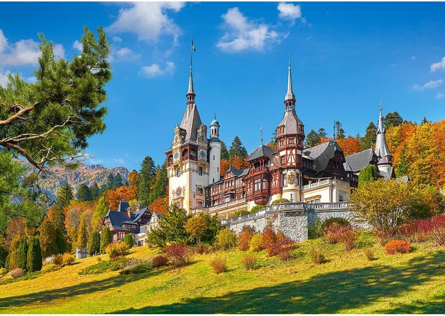 CASTORLAND Puzzle Schloss Peles, Rumänien 500 Teile