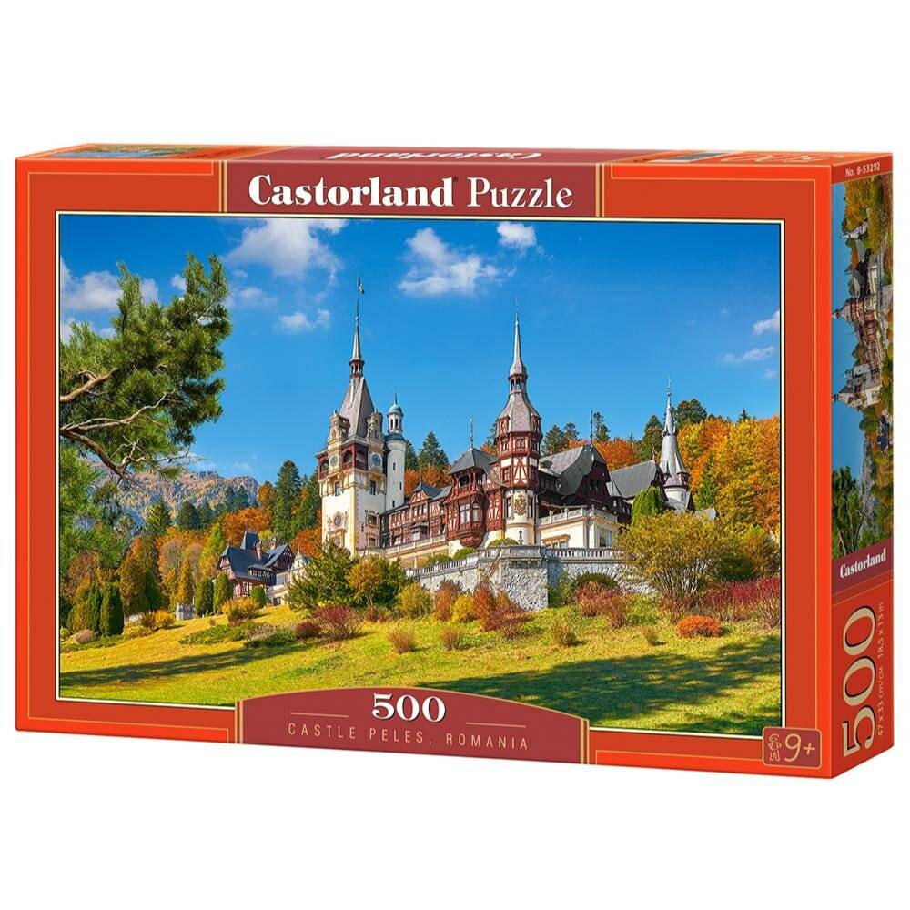 CASTORLAND Puzzle Schloss Peles, Rumänien 500 Teile