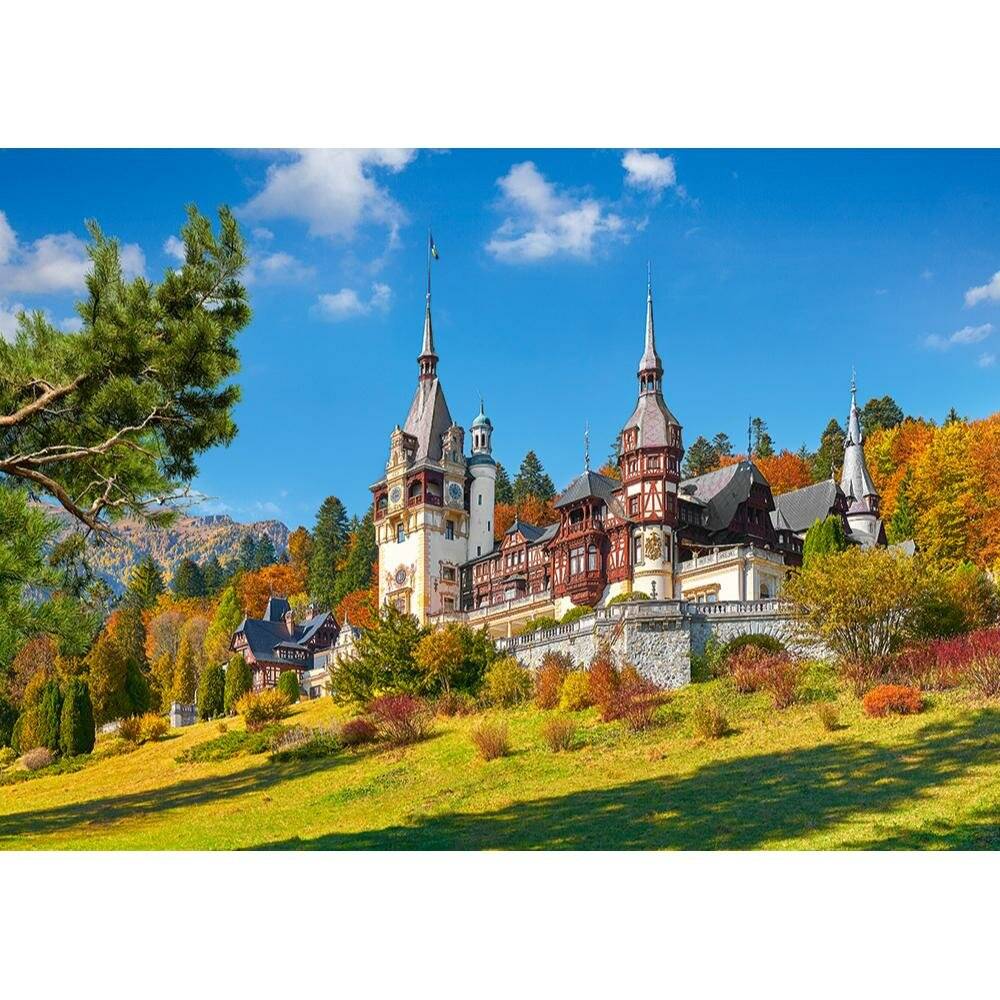 CASTORLAND Puzzle Schloss Peles, Rumänien 500 Teile