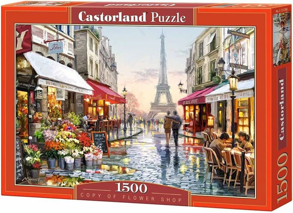 CASTORLAND Puzzle Florist in Paris 1500 Teile