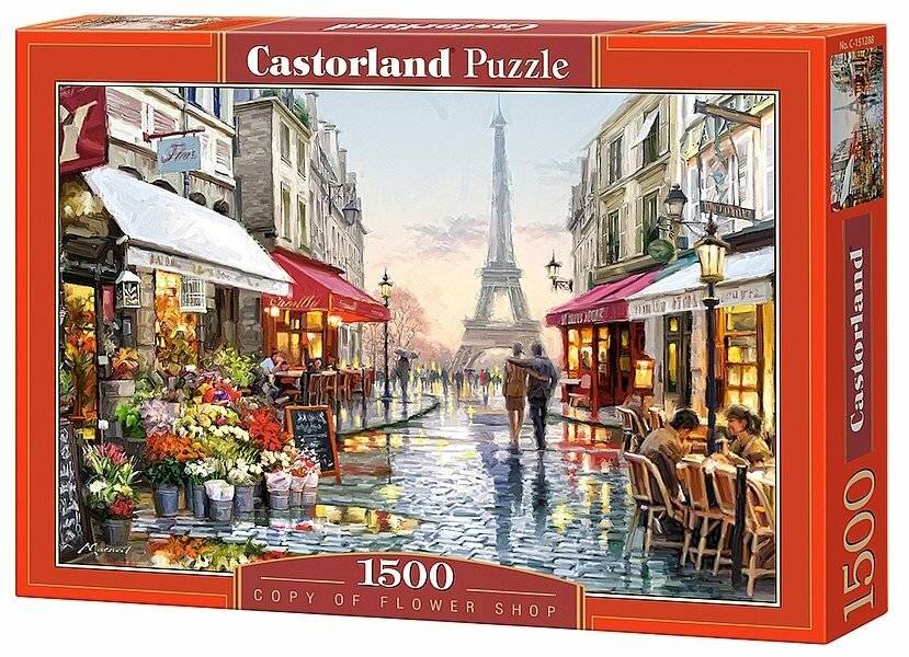 CASTORLAND Puzzle Florist in Paris 1500 Teile