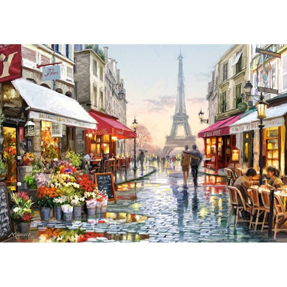 CASTORLAND Puzzle Florist in Paris 1500 Teile