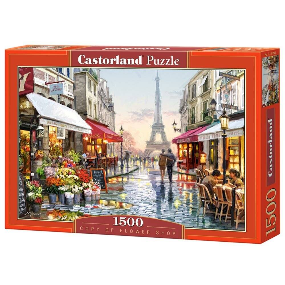 CASTORLAND Puzzle Florist in Paris 1500 Teile