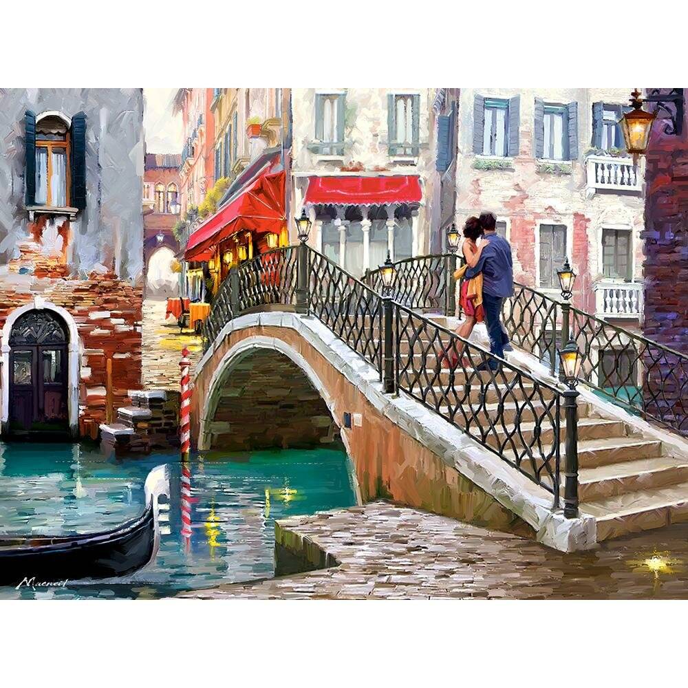 CASTORLAND Puzzle Brücke in Venedig 2000 Teile
