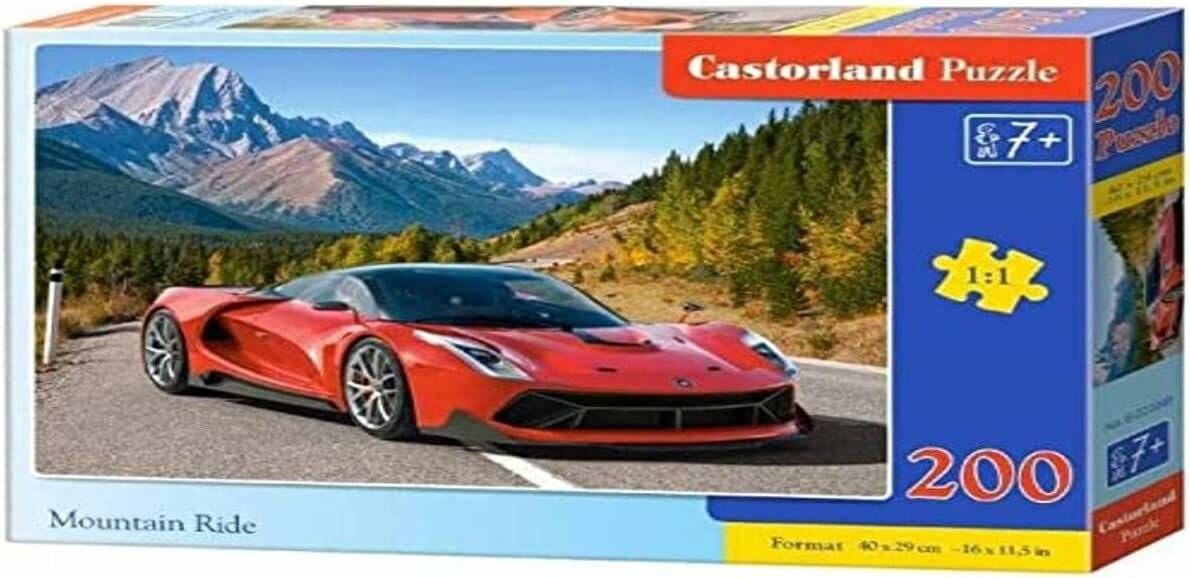 CASTORLAND Mountain Ride Puzzle 200 Teile