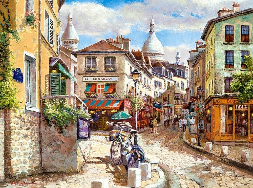 CASTORLAND Puzzle Mont Marc Sacre Coeur 3000 Teile