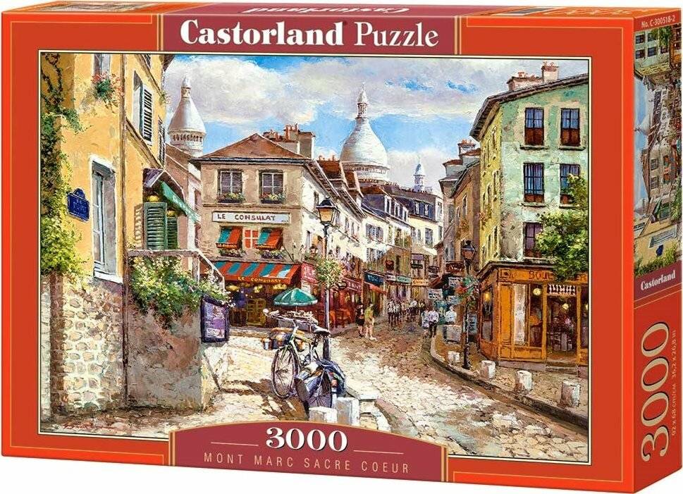 CASTORLAND Puzzle Mont Marc Sacre Coeur 3000 Teile