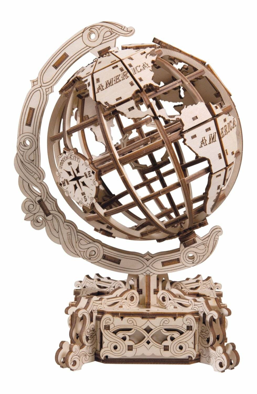 WOODEN CITY 3D-Puzzle Globus 231 Teile