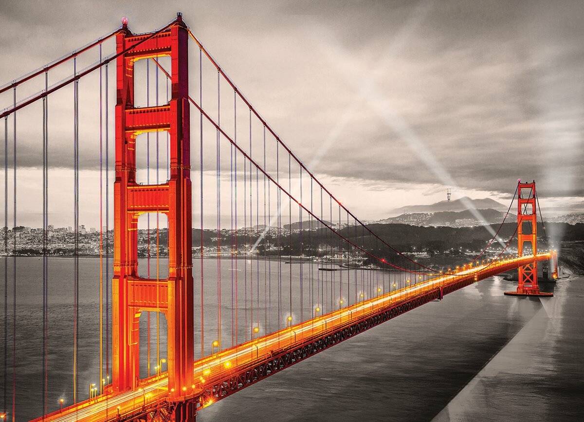 EUROGRAPHICS Puzzle San Francisco - Golden Gate Bridge 1000 Teile