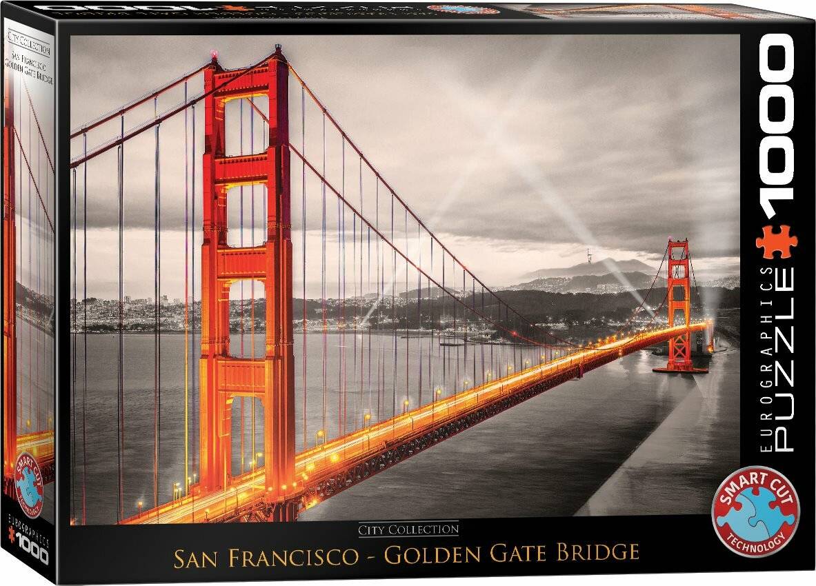 EUROGRAPHICS Puzzle San Francisco - Golden Gate Bridge 1000 Teile
