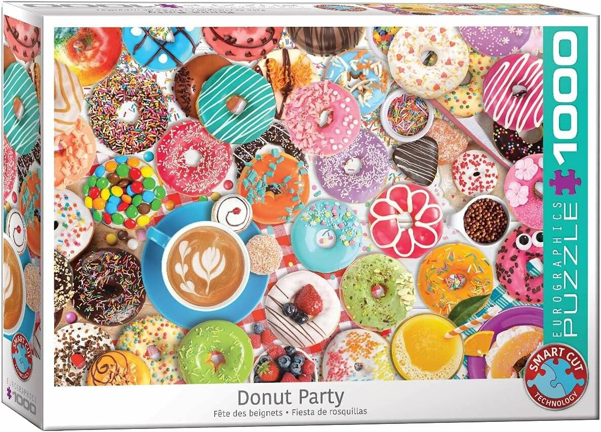 EUROGRAPHICS Puzzle Doughnut Celebration 1000 Teile