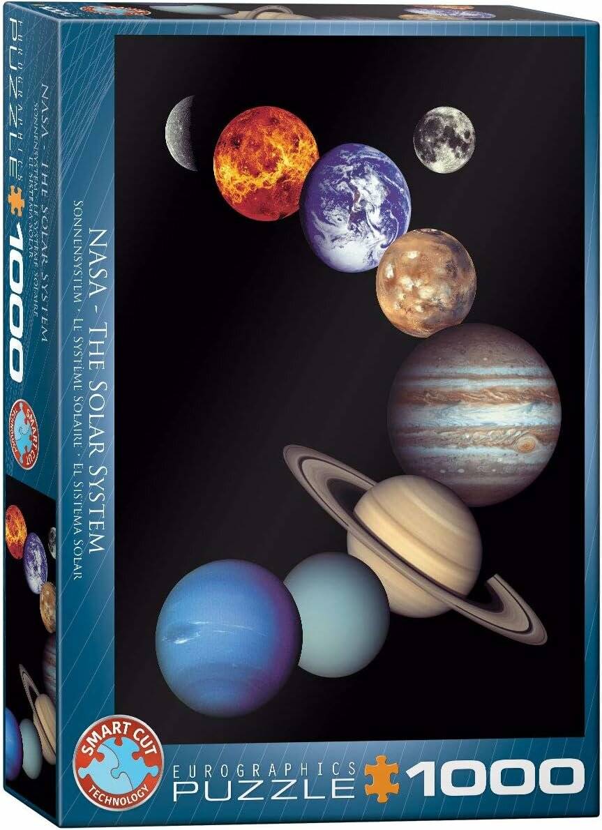 EUROGRAPHICS Puzzle NASA - Sonnensystem 1000 Teile