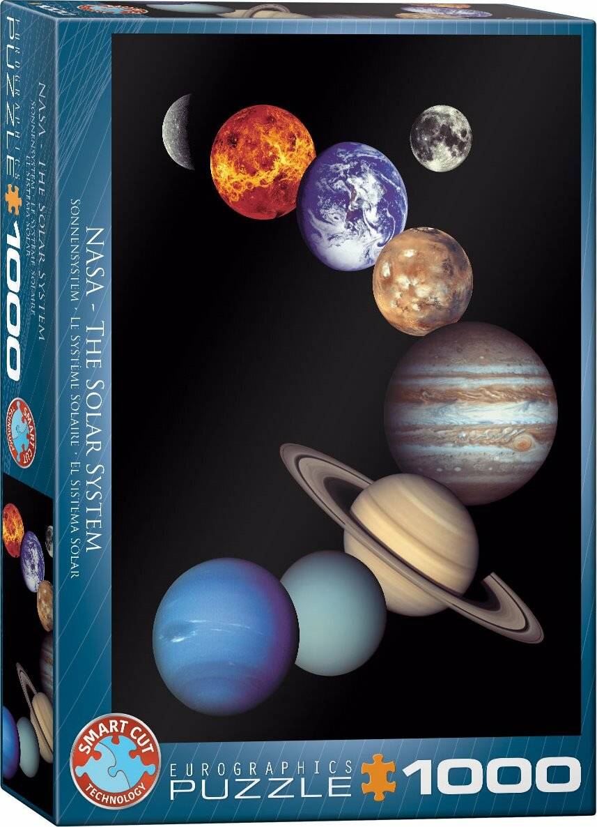 EUROGRAPHICS Puzzle NASA - Sonnensystem 1000 Teile