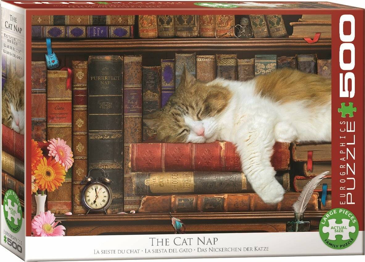 EUROGRAPHICS Cat's Nap Puzzle XL 500 Teile