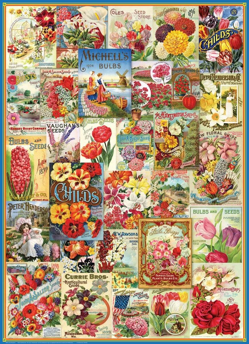 EUROGRAPHICS Puzzle Saatgutkatalog: Blumen 1000 Teile