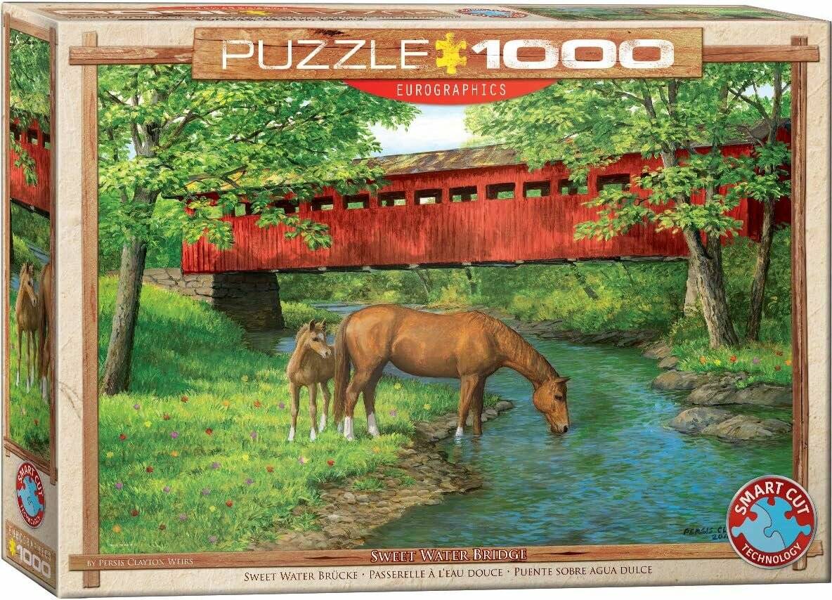 EUROGRAPHICS Puzzle Brücke am Süßwasser 1000 Teile