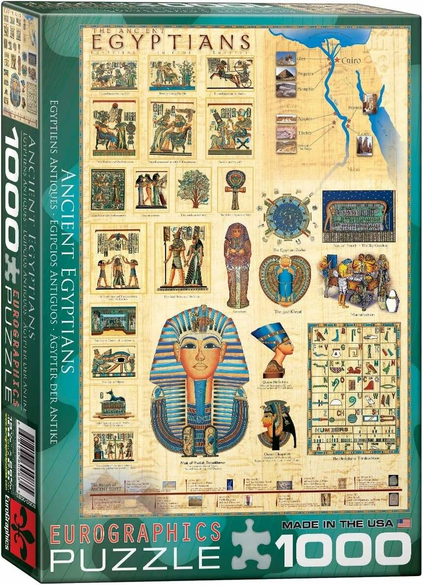 EUROGRAPHICS Antike Ägypter Puzzle 1000 Teile