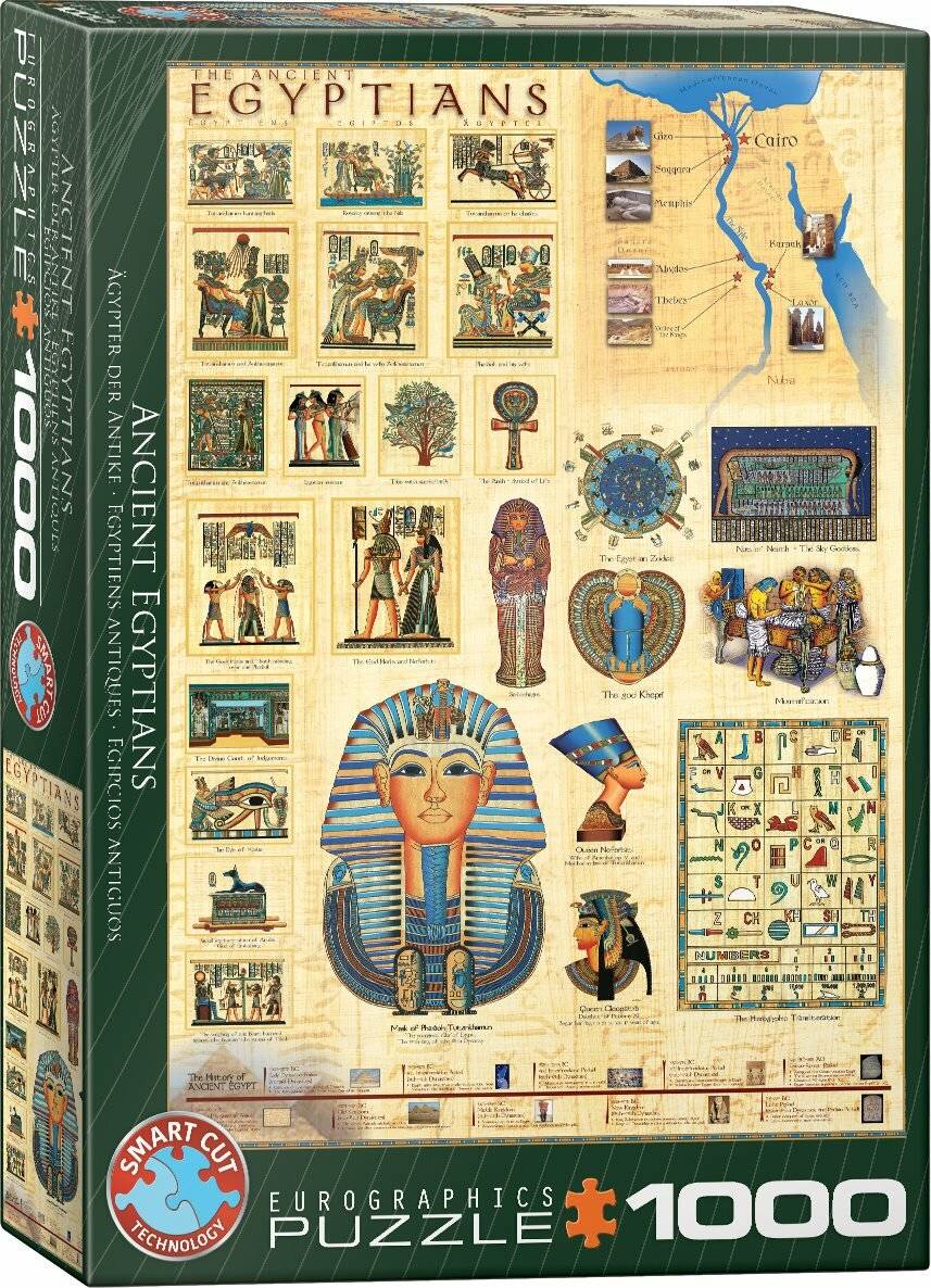 EUROGRAPHICS Antike Ägypter Puzzle 1000 Teile