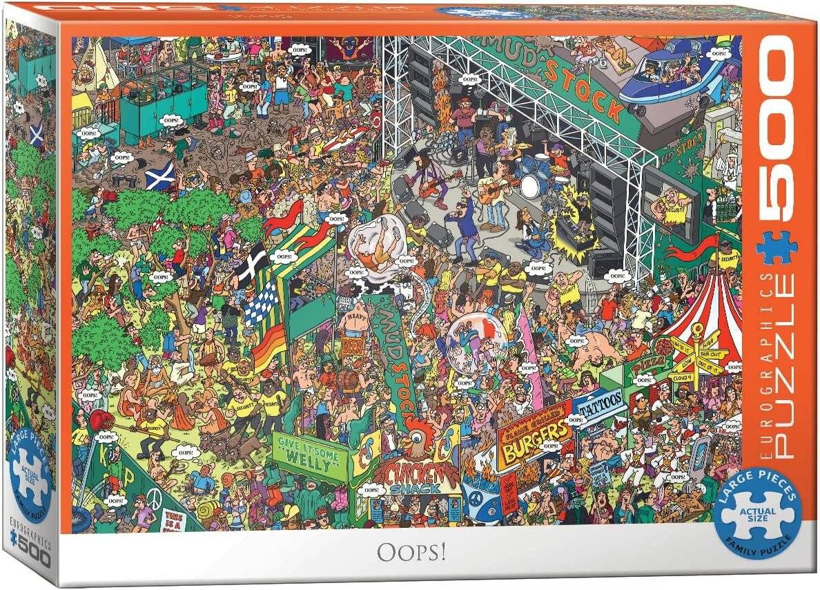 EUROGRAPHICS Puzzle Oops! XL 500 Stück