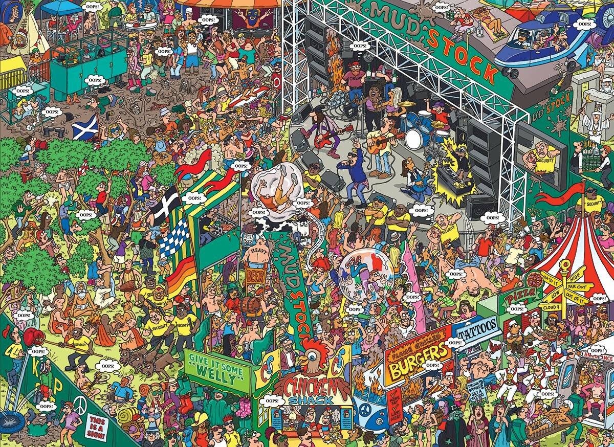 EUROGRAPHICS Puzzle Oops! XL 500 Stück