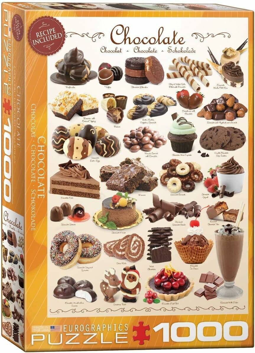EUROGRAPHICS Schokoladenpuzzle 1000 Teile