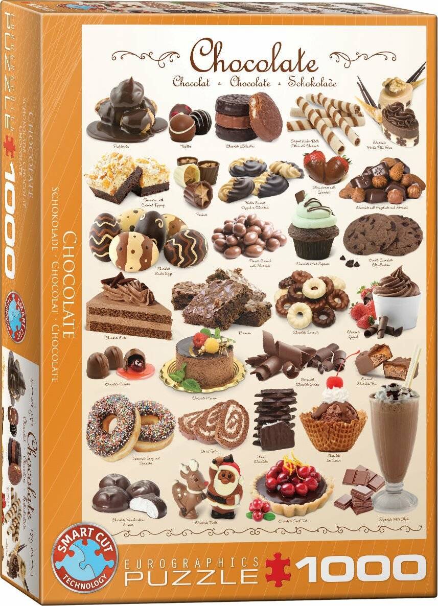 EUROGRAPHICS Schokoladenpuzzle 1000 Teile