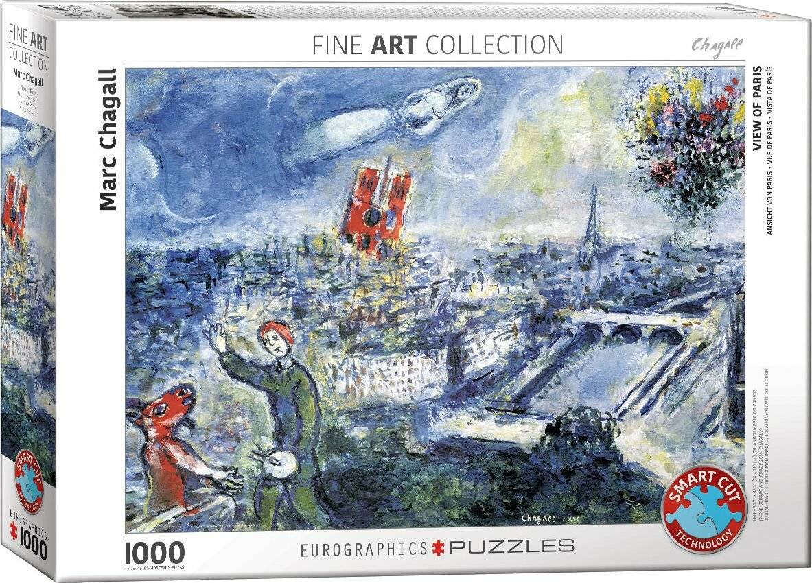 EUROGRAPHICS Puzzle Ansicht von Paris 1000 Teile