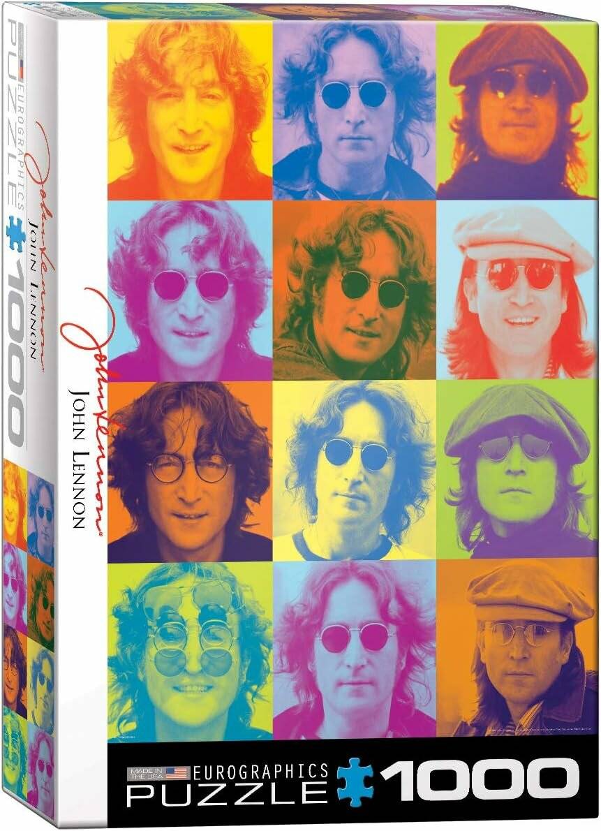 EUROGRAPHICS Puzzle Farbige Porträts von John Lennon 1000 Teile